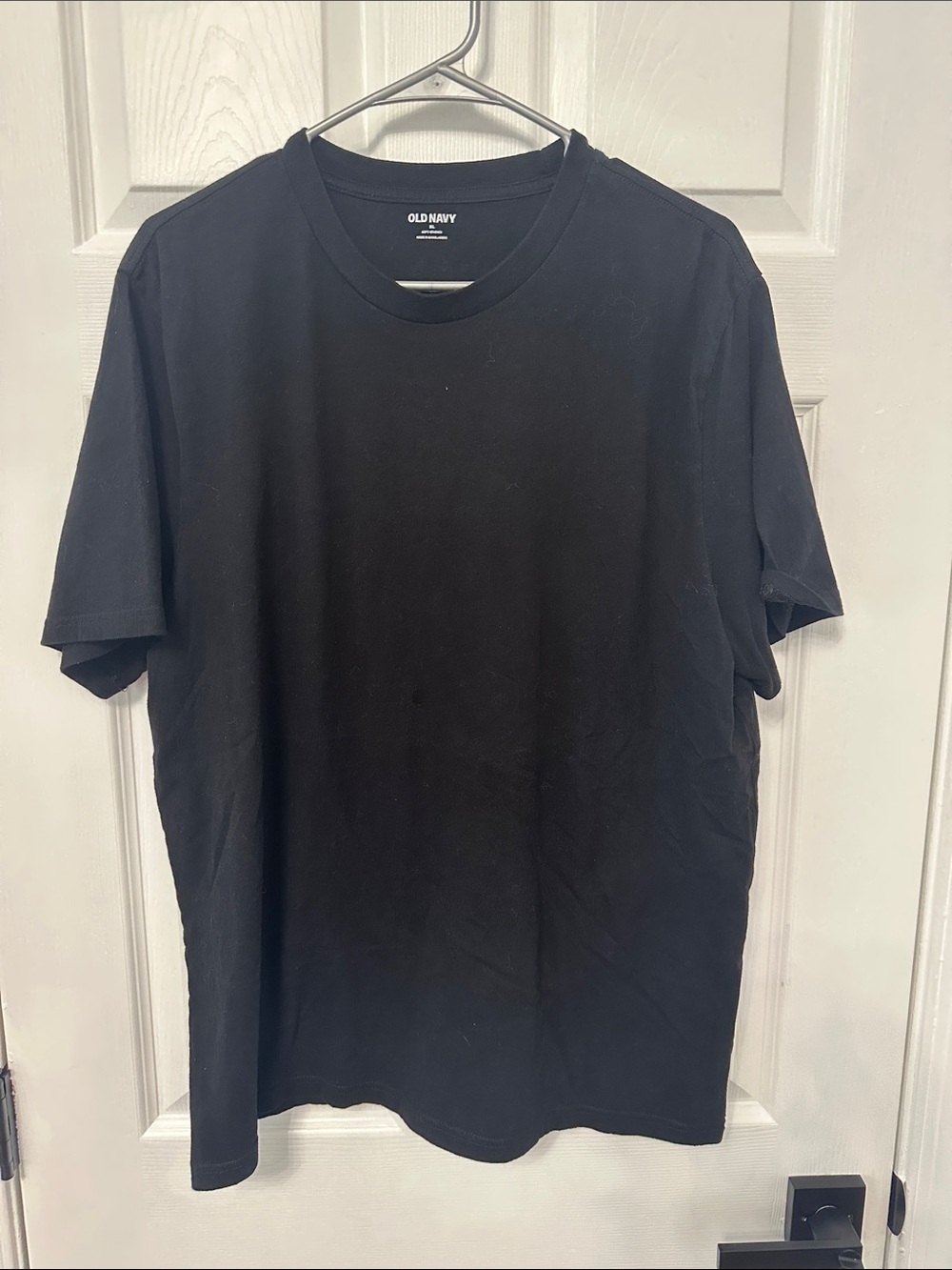 Old Navy Black Short Sleeve Crew Neck Tee - Men's